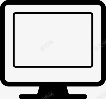 显示器屏幕技术图标图标