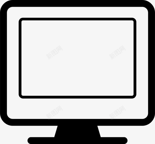显示器屏幕技术图标svg_新图网 https://ixintu.com 屏幕 技术 显示器