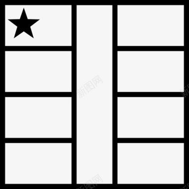 中非共和国国旗国家世界图标图标
