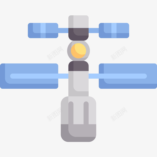 卫星空间145平面图标svg_新图网 https://ixintu.com 卫星 平面 空间