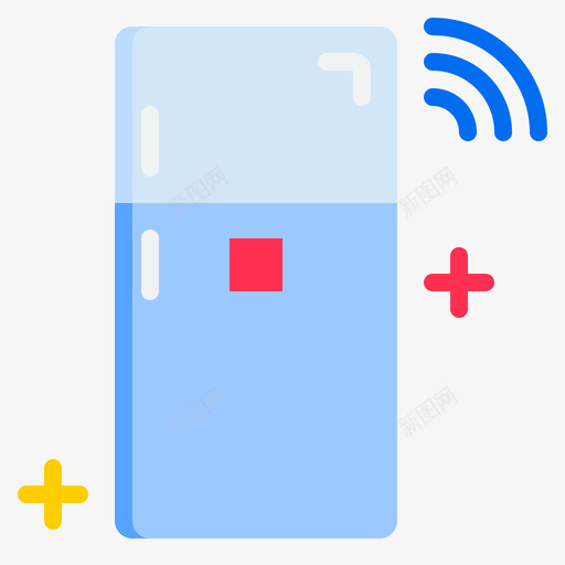 冰箱智能技术15平板图标svg_新图网 https://ixintu.com 冰箱 平板 技术 智能
