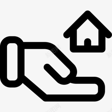 卖房子生意房子图标图标