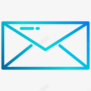 邮件杂项元素4蓝色图标图标