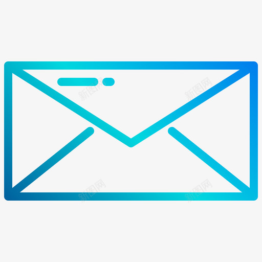 邮件杂项元素4蓝色图标svg_新图网 https://ixintu.com 元素 杂项 蓝色 邮件
