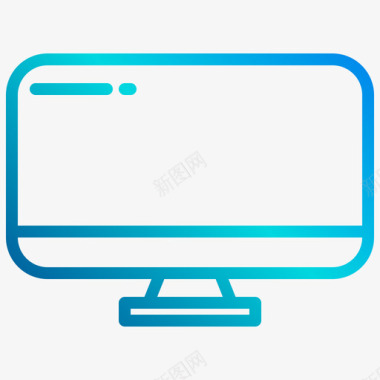 计算机杂项元件4蓝色图标图标