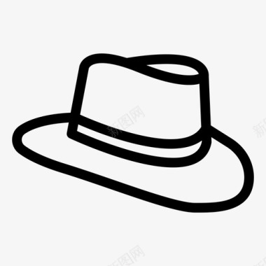 帽子布料服装图标图标