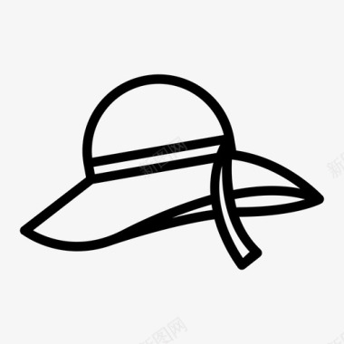 帕梅拉帽99夏季直纹图标图标