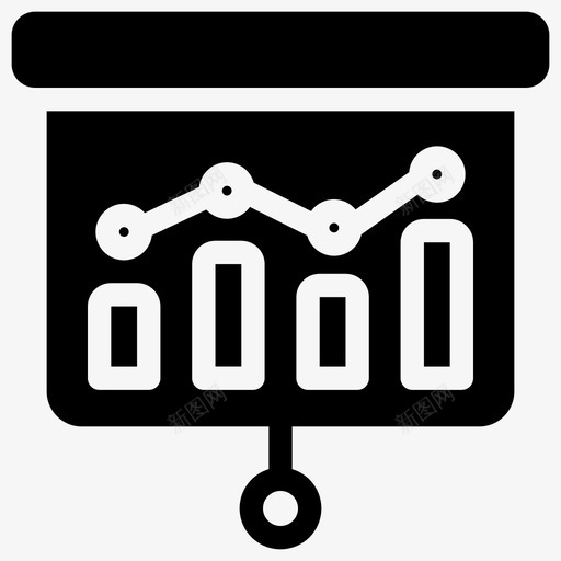 数据展示计划销售图标svg_新图网 https://ixintu.com 图示 展示 数据 数据分析 策略 计划 销售