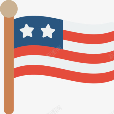 美利坚合众国独立日第9天平图标图标