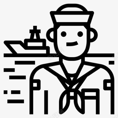 水手职业10直系图标图标