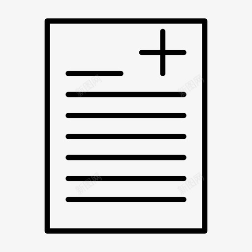 登记帐单表格图标svg_新图网 https://ixintu.com 大纲 工具 帐单 注册表 登记 纸张 表格 设置