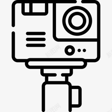 Goprobloggerandinfluenceressentials4线性图标图标