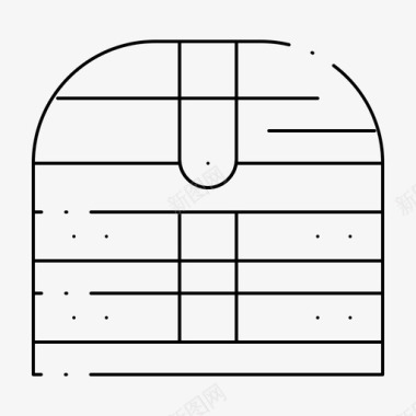 宝箱爱尔兰钱图标图标