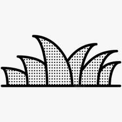 地标建厦门筑歌剧院建筑悉尼地标图标高清图片