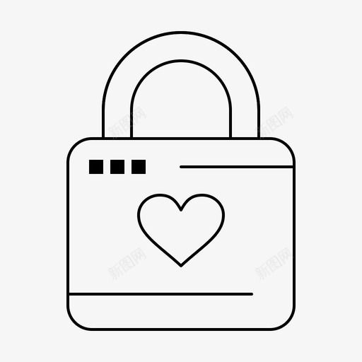 锁心脏心脏黑客图标svg_新图网 https://ixintu.com 2月 v4 储物柜 心脏 接口 收集 网络 黑客
