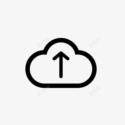 上传云云上传保存数据图标svg_新图网 https://ixintu.com 上传 保存 发送 数据