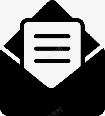 邮件阅读信封信件图标图标