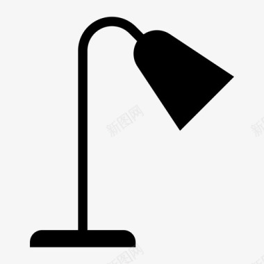 台灯照明灯罩图标图标