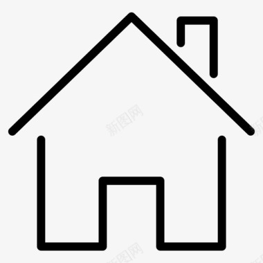 房地产房子房产图标图标