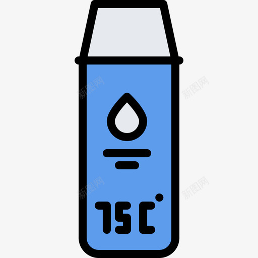 保温瓶小工具15彩色图标svg_新图网 https://ixintu.com 保温瓶 小工 工具 彩色