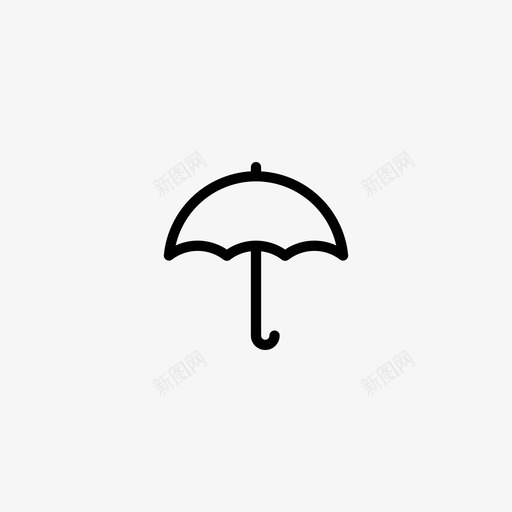 雨伞保险保护图标svg_新图网 https://ixintu.com n1 保护 保险 图标 智能 雨伞