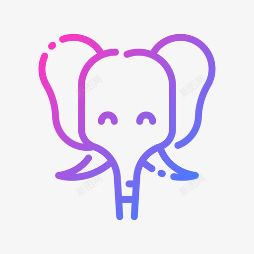 大象马戏团100坡度图标svg_新图网 https://ixintu.com 坡度 大象 马戏团