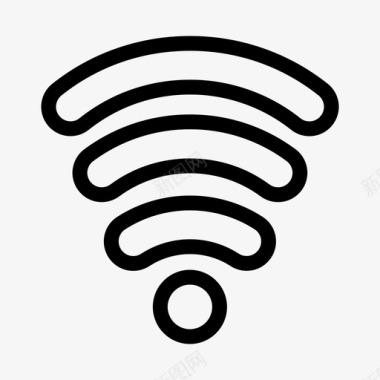 基本wifi线路旧wifi服务图标图标