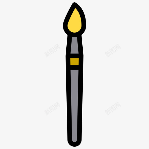 画笔其他元素5线颜色图标svg_新图网 https://ixintu.com 元素 其他 画笔 颜色