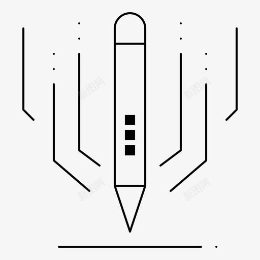 数字艺术数字艺术图标svg_新图网 https://ixintu.com 2月 v4 收集 教育 数字 界面 网络 艺术 铅笔