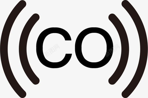 一氧化碳图标