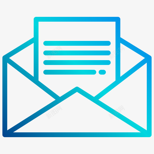 邮件其他元素4蓝色图标svg_新图网 https://ixintu.com 元素 其他 蓝色 邮件