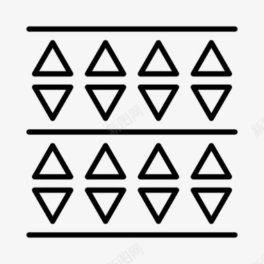 三角形图案几何图案图案图标图标