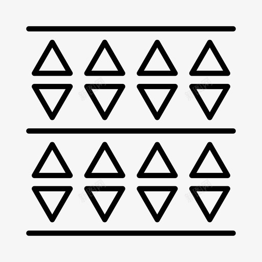 三角形图案几何图案图案图标svg_新图网 https://ixintu.com 三角形 几何 图案 重复