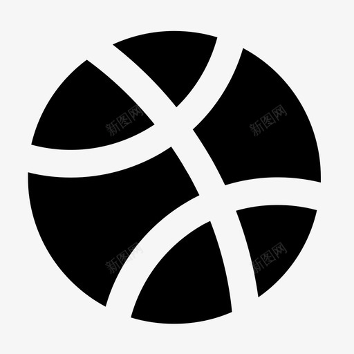 篮球比赛运球图标svg_新图网 https://ixintu.com fintess nba 体育 比赛 篮球 装备 运球