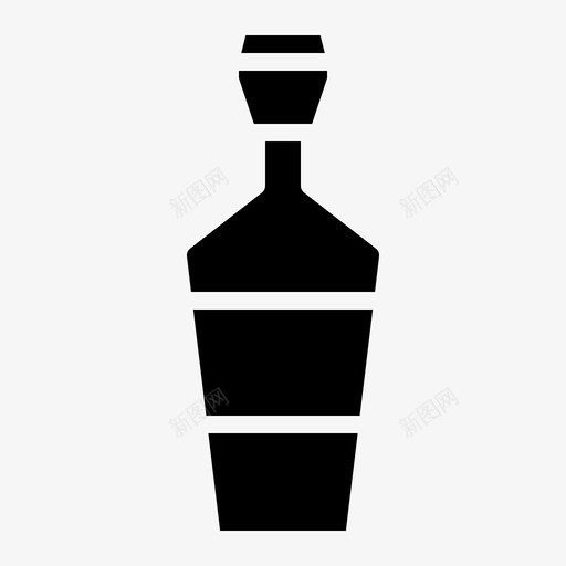 香水瓶子和容器1填充图标svg_新图网 https://ixintu.com 填充 容器 瓶子 香水