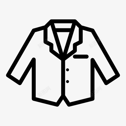 西装商务时尚图标svg_新图网 https://ixintu.com 办公室 商务 时尚 概要 第二 西装