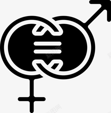 性别平等女权主义24填充图标图标