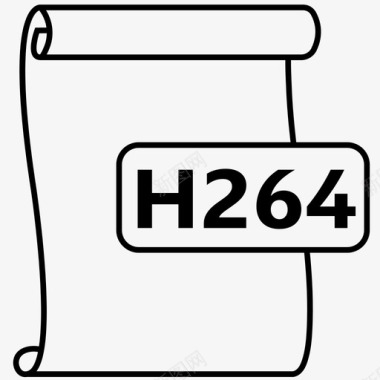 h264文件文件格式图标图标