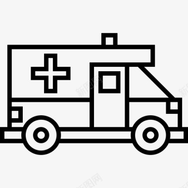 葬礼救护车40图标图标
