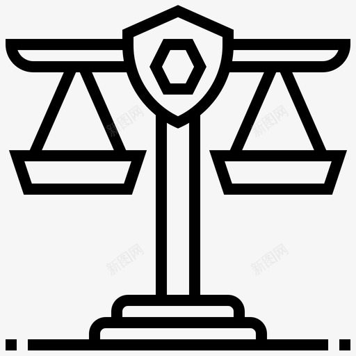 公正公平法官图标svg_新图网 https://ixintu.com 公平 公正 合法性 政策 治安 法官 要素 规模