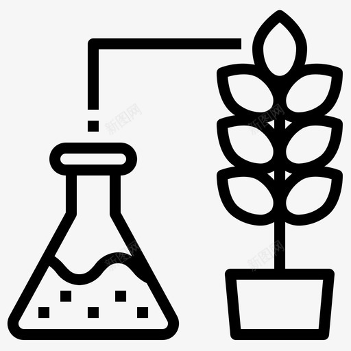化学农业智能1线性图标svg_新图网 https://ixintu.com 农业 化学 智能 线性