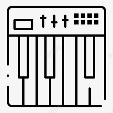 控制器硬件键盘图标图标
