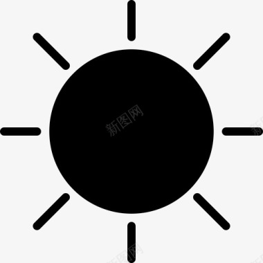 太阳天气240加油图标图标