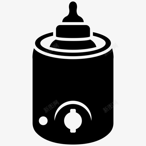 奶瓶加热器婴儿奶瓶消毒器图标svg_新图网 https://ixintu.com 健康 加热器 卫生 图标 奶瓶 婴儿 消毒