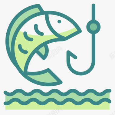 钓鱼冒险54双音图标图标