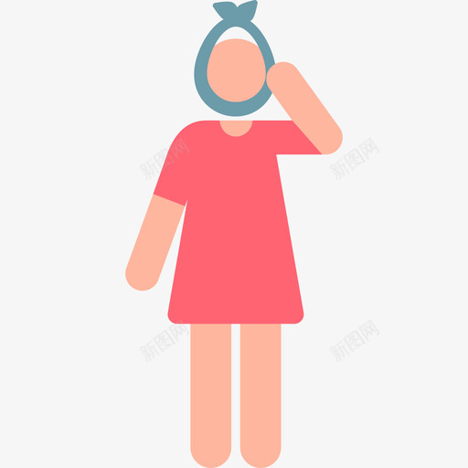 女牙医68彩色图标svg_新图网 https://ixintu.com 彩色 牙医