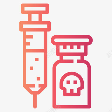 毒药杀手1梯度图标图标