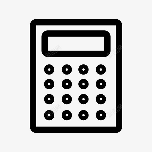 计算机会计计算图标svg_新图网 https://ixintu.com 会计 商务 数学 税务 管理 计算 计算机 财务