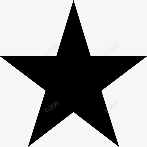 星星最爱喜欢图标svg_新图网 https://ixintu.com 几何 几何形 喜欢 形状 星星 最爱