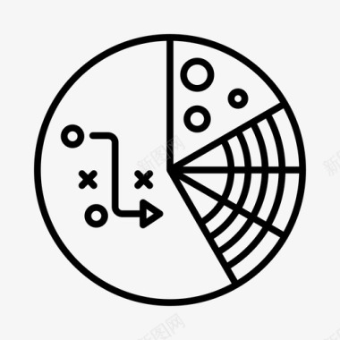 饼图业务图表图标图标